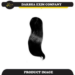 CIERRE CABELLO HUMANO CRUDO REMY VIRGEN CABELLO DEL TEMPLO INDIO DEL SUR DE LA INDIA FÁBRICA PRECIOS AL POR MAYOR BARATOS - Product Image 3