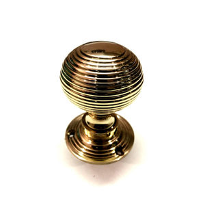 Premium Rosewood Solid Brass Cottage Bun Door Knob-Mortice & Rim Style-Satin Finish-Dhanvi Export - Product Image 4