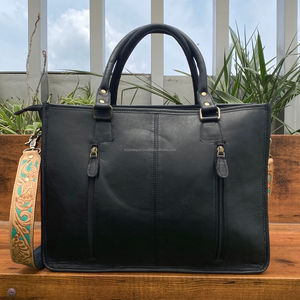 Luxury Top Quality Hand <b>Tooled</b> Leather Tassel <b>Tote</b> <b>Bag</b> for Women's Vintage Elegant Genuine Cowhide Leather 2025 Ladies Handbag - Product Image 6