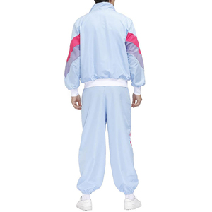 Custom Nylon Tracksuit Windbreaker School Polyester Stacked Pants Zip up Two Piece <b>Track</b> Suit Windbreak <b>Jackets</b> Set <b>Men</b> - Product Image 6