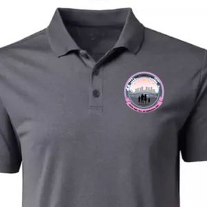 Polo pour homme Jack and Jill, classique, manches courtes, col classique, haut décontracté, confortable, patte de boutonnage, logo personnalisé brodé - Product Image 2