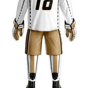 Uniforme de Hockey sobre Hielo para Hombre AL SWANS INTERNATIONAL, Poliéster Transpirable y Ligero, Diseño Personalizable, Hecho en Pakistán - Product Image 5