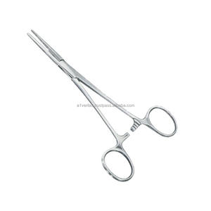 Pinces chirurgicales droites et courbées A-1 VERITAS Kellye Arteryy 14 cm en acier inoxydable |   Kit d'instruments médicaux - Product Image 3