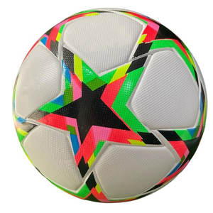 Balones de Fútbol de Talla 5 Oficiales con Diseño Personalizado al por Mayor, Cuero PU de Alta Calidad para Partidos y Entrenamientos - Product Image 1