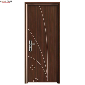 Puerta Interior de Lujo de Madera y Plástico Compuesto (WPC), Duradera, Resistente al Agua y a las Termitas, Ecológica, para Hoteles, Apartamentos y Villas, con Revestimiento de PVC - Product Image 1