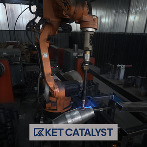 Convertidor catalítico automático de 2,5 pulgadas, 3 pulgadas, Universal, alto rendimiento de flujo, sustrato metálico de panal, catalizador de coche de tres vías, 200CPSI 300CPSI - Product Image 6