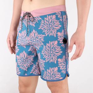 Short à sublimation pour homme Fabricant de vêtements d'entraînement personnalisés de haute qualité avec impression de fleurs Nouveau design Short pour homme à séchage rapide - Product Image 1