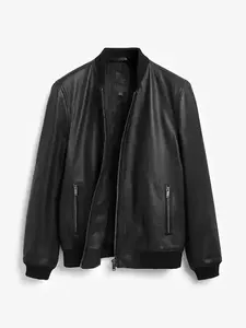 New <b>Top</b> Quality <b>Leather</b> Jacket For Men And Unique Design <b>High</b> Quality Over Size <b>Leather</b> Jacket <b>Top</b> Hot Premium Quality <b>Leather</b> - Product Image 3