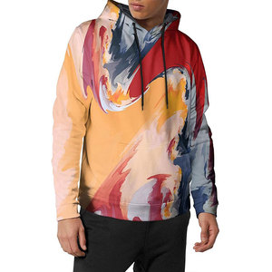 Sudadera con Capucha para Hombre, Informal, Cálida, para Invierno, Mezcla de Algodón, Estampado por Sublimación, Forro Polar Transpirable, Logotipo Personalizado, Nueva Llegada - Product Image 4