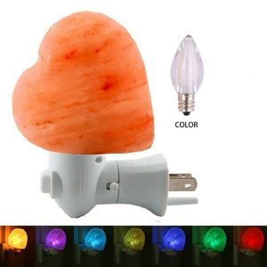 Veilleuses himalayennes Lampes à sel Lampes à sel rose de l'Himalaya naturel Cristaux Veilleuse - Product Image 5