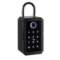 Volibel étanche Tuya TTlock APP électronique numérique empreinte digitale mural boîte à clés intelligente pour le stockage des clés de la maison