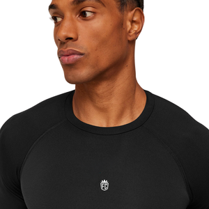 Camiseta Deportiva de Manga Larga para Hombre, Compresión, Secado Rápido, para Gimnasio, Fitness, Entrenamiento, Color Negro - Product Image 5