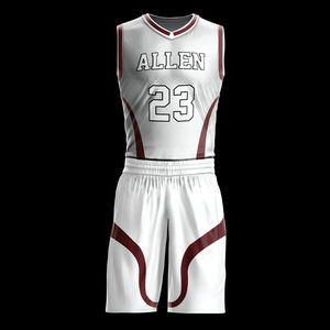 Nueva Llegada, Conjunto de Camiseta de Baloncesto sin Mangas, Tallas Grandes, Nombre y Número Personalizados, Protección UV, Secado Rápido, Transpirable, Venta al Por Mayor para Equipos - Product Image 1