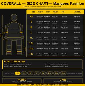 Overol de Seguridad de Nuevo Estilo, Fácil de Usar, Impermeable, de Alta Visibilidad, Resistente a Ácidos, Antibacteriano, Material Spandex, Lavable, Venta al Por Mayor para Hombre - Product Image 6