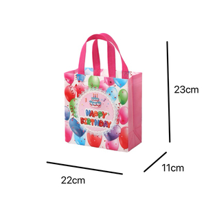 Sac fourre-tout non tissé, sac recyclable, petite taille, réutilisable, tissu imperméable, petit sac fourre-tout, sac cadeau, OEM/ODM au Vietnam - Product Image 1