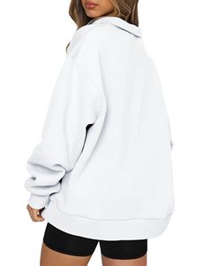 Pull à Capuche Unisexe Style Urbain avec Fermeture Éclair, Molleton Épais, Coupe Oversize, Respirant, Vêtement d'Hiver Streetwear - Product Image 3