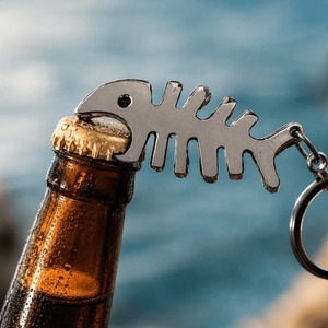 ที่เปิดขวดรูปกุ้งล็อบสเตอร์ทำด้วยมือของขวัญแนวชนบทจากชายฝั่ง - Product Image 3