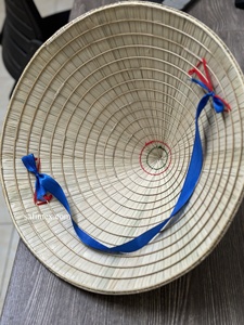 Traditional Vietnam Palm <b>Leaf</b> Top Hat-Outdoor Visor Palm Hat Vietnam Conical Bamboo Hats - Product Image 6