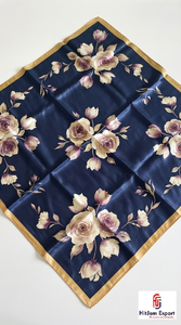 Écharpe en satin personnalisée avec logo imprimé, fabrication OEM ODM, marque privée, cadeau promotionnel, fabricant Nigéria Ghana Kenya Congo Sénégal - Product Image 3