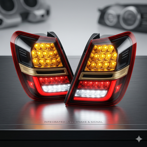 Feu arrière LED de voiture avec feu stop intégré, ensemble de feux arrière automobiles - Product Image 3