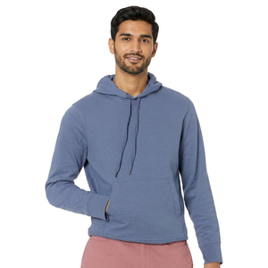 New Fashion Pullover <b>Hoodie</b> For Men Solid Color Heavyweight Casual Wear Breathable Hot Selling <b>Hoodie</b> for Men's Custom Hoodies - Product Image 4