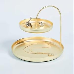 ชั้นวางขนมโลหะแบบหนาสำหรับตกแต่งร้านขนมและจัดงานเลี้ยง - Product Image 3