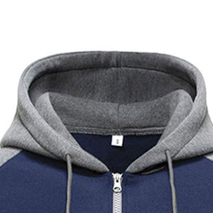 Conjunto de Sudadera con Capucha y Pantalones de Chándal con Cremallera, Estilo Desgastado, Parches y Lavado Ácido, de Moda, para Hombre y Mujer - Product Image 3