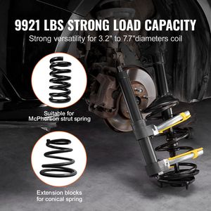 Set di Compressori per Molle Ammortizzatori MacPherson, Attrezzo Estrattore Intercambiabile per Forcella e Molla, Kit Riparazione Auto - Product Image 1
