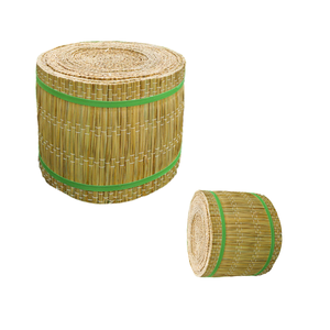 Produit phare : rouleau de tapis en jonc de mer pour la protection des pots de plantes et des troncs, barrière de protection des arbres, tapis en jonc de mer naturel de haute qualité, qualité professionnelle. - Product Image 1