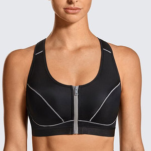 Breathable <b>Plus</b> <b>Size</b> Reversible Simple Women Sports <b>Bra</b> New Design Quick Dry Lightweight High Support Yoga - Product Image 3