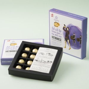 Premium Chocolate With <b>Cinnamon</b> And Cashew In Custom Gift Box As Wholesale Products In Bulk For Corporate Gifts - Product Image 1