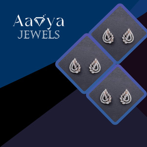 Pendientes de Diamantes a Precio Competitivo, Pendientes de Diamantes Personalizados, Joyería Fina, Compre Directamente de un Proveedor Indio de Confianza - Product Image 5