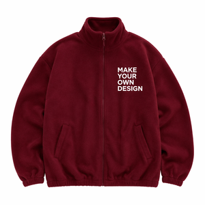 Green Fleece <b>Jacket</b> Women Full <b>Zip</b> Sherpa Coat Stand Collar Loose Fit <b>Zip</b> <b>Up</b> Outerwear Custom Logo Casual Wear - Product Image 4