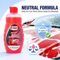 Shampooing auto Getsun 500ml haute brillance, formule neutre, savon de lavage, nettoyage puissant, sans danger pour la peinture des SUV et véhicules utilitaires