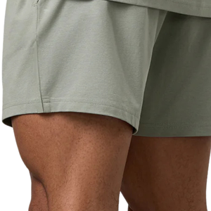 <b>Mens</b> Sage Green Jersey <b>Shorts</b> Casual Athletic Gymwear <b>Running</b> Workout Summer Sports Activewear <b>Shorts</b> - Product Image 2
