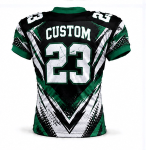 Maillots de football américain directement de l'usine, uniformes d'équipe personnalisés, 100 % polyester, respirants et anti-humidité, vêtements de sport - Product Image 5