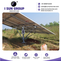 Système de montage de pompe à eau solaire pour l'irrigation des fermes agricoles, structure de support au sol pour panneaux solaires
