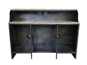 เคาน์เตอร์บาร์เหล็กไม้สไตล์วินเทจ - Product Image 3