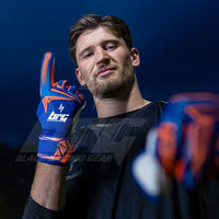 Guantes de Portero Profesionales Personalizados, Palma de Látex Alemán, Alto Agarre, Entrenamiento de Fútbol, Partido, Protección de Dedos, Muñeca Ajustable, Personalizados