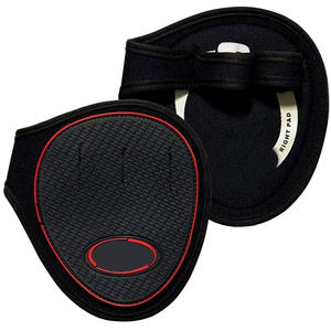 Poignées en caoutchouc naturel PVC extra résistantes, noires, durables, pour la musculation, l'haltérophilie, protection complète Geo - Product Image 1