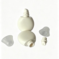 Tube vide en plastique de 15 ml/15 g pour baume à lèvres, contenant rechargeable à presser pour brillant à lèvres, emballage cosmétique pour baume à lèvres, huile à lèvres, masque pour les lèvres