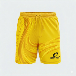High Quality Men's Gym Shorts Front <b>Canvas</b> Fabric Custom Made Casual Summer Wear OEM Service <b>Plain</b> Dyed - Product Image 4