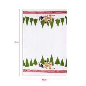 New Arrival Premium Quality Christmas Print Design <b>Kitchen</b> <b>Towel</b> 100% OEM Cotton <b>Kitchen</b> <b>Towel</b> for <b>Kitchen</b> . - Product Image 5