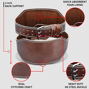 Professional Weight Lifting <b>Belts</b> Custom Gym <b>Exercise</b> Waist Trainer with Heavy Duty Buckle Lever Powerlifting <b>Belts</b> - Product Image 2