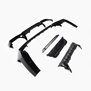 Diffusore Posteriore a Doppia Uscita Stile M Sport in ABS Nero Lucido per <span class=keywords><strong>BMW</strong></span> <span class=keywords><strong>X4</strong></span> G02 <span class=keywords><strong>2018</strong></span>-2020 - Product Image 3