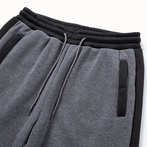 Men's Casual Tracksuit <b>Set</b> Hooded Sweatshirt Pants Solid Color Full Sleeve Autumn Wear Regular Fit 2 Piece Breathable Design - Product Image 6