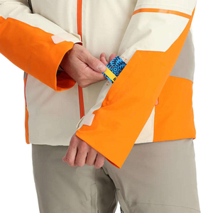 Chaqueta de Esquí para Hombre, Gruesa, Cálida, Transpirable, con Capucha Impermeable, Precio de Fábrica, Estilo Urbano, Cuello Alto, Personalizable - Product Image 3