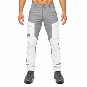 Pantalon cargo de randonnée pour homme, séchage rapide, respirant, léger, sportif, avec logo personnalisé, coupe classique - Product Image 2