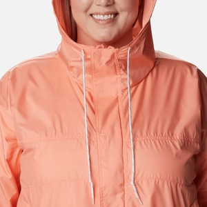 Veste coupe-vent légère personnalisée pour femme, imperméable, à capuche, protection solaire, grande taille, vêtements de sport, imperméable - Product Image 3