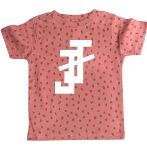 เสื้อยืดเด็กผู้หญิงลายจุดสีชมพู แขนสั้น คอกลม สวมใส่สบาย ผ้าเนื้อนุ่ม พร้อมปรับแต่งได้ - Product Image 5